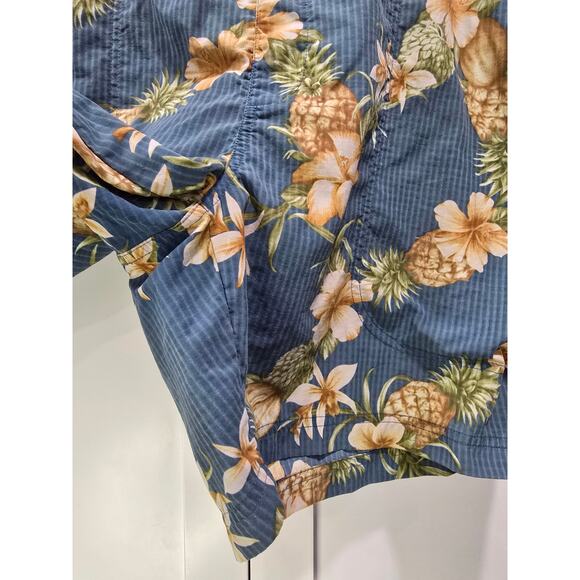 🌺 Tommy Bahama Paradise Nation Pineapple Floral Swim Trunks – Size Large - Picture 2 of 15